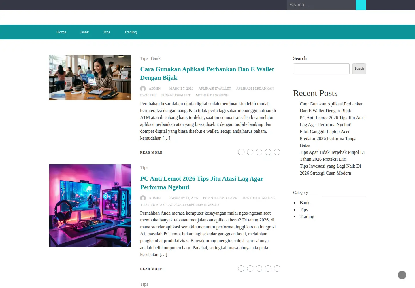 Captured homepage of projectposner.org in the current scan