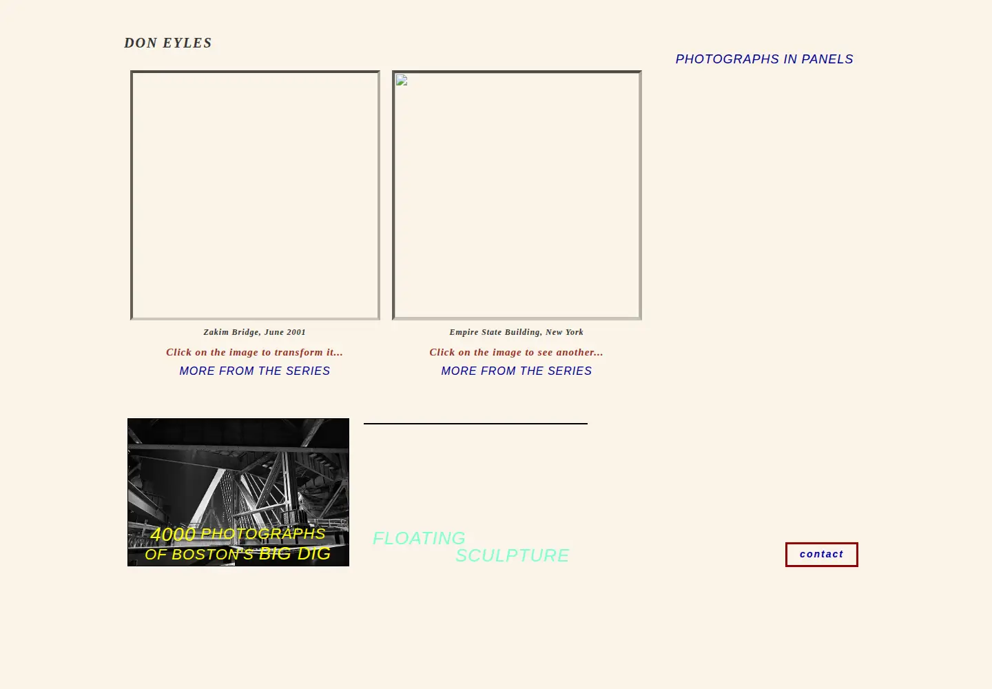 Captured homepage of doneyles.com in the current scan