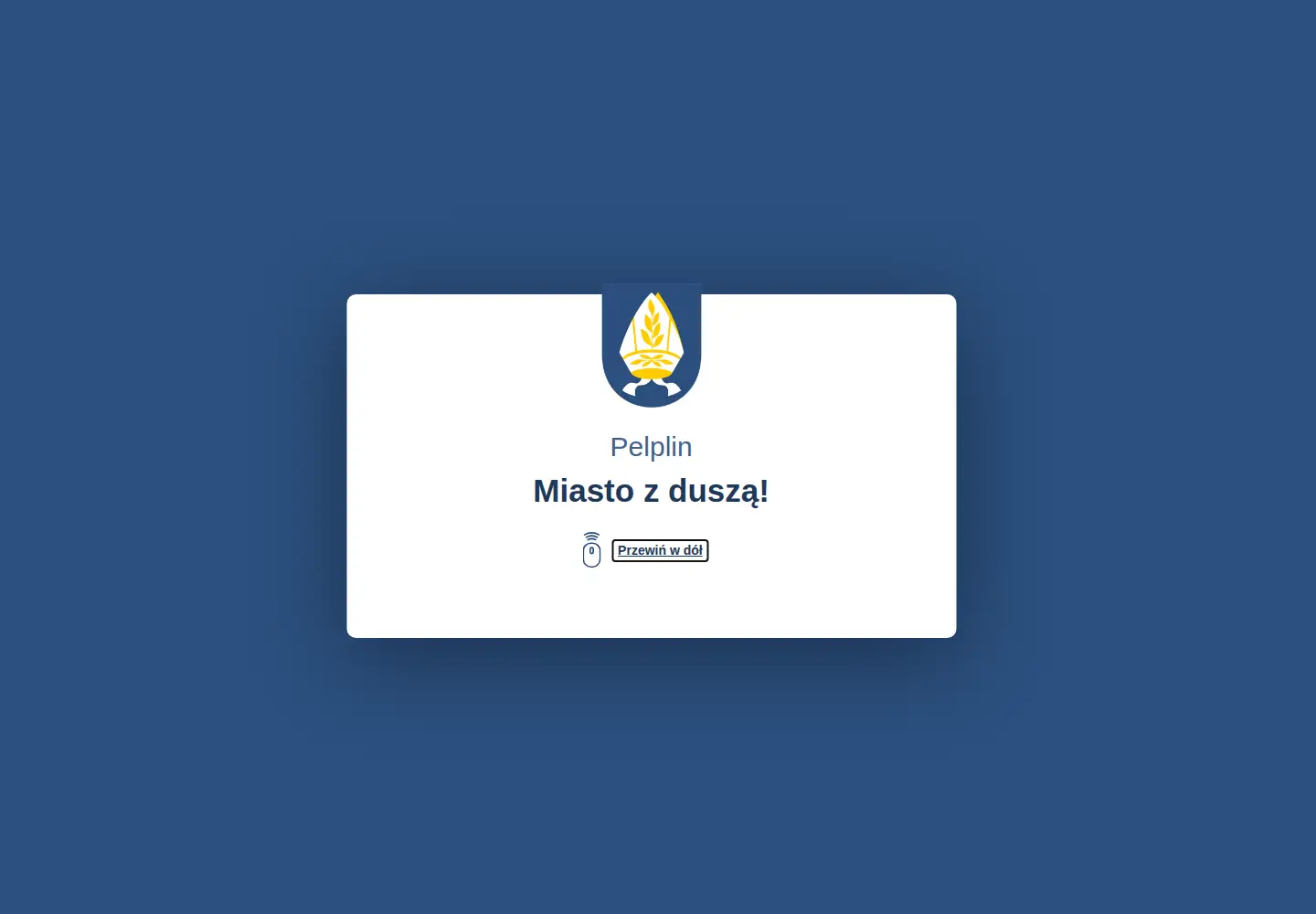 Screenshot of pelplin.pl