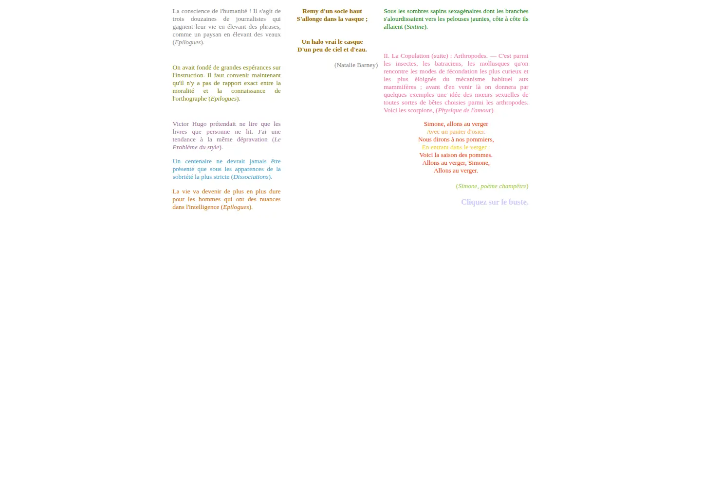 Screenshot of remydegourmont.org