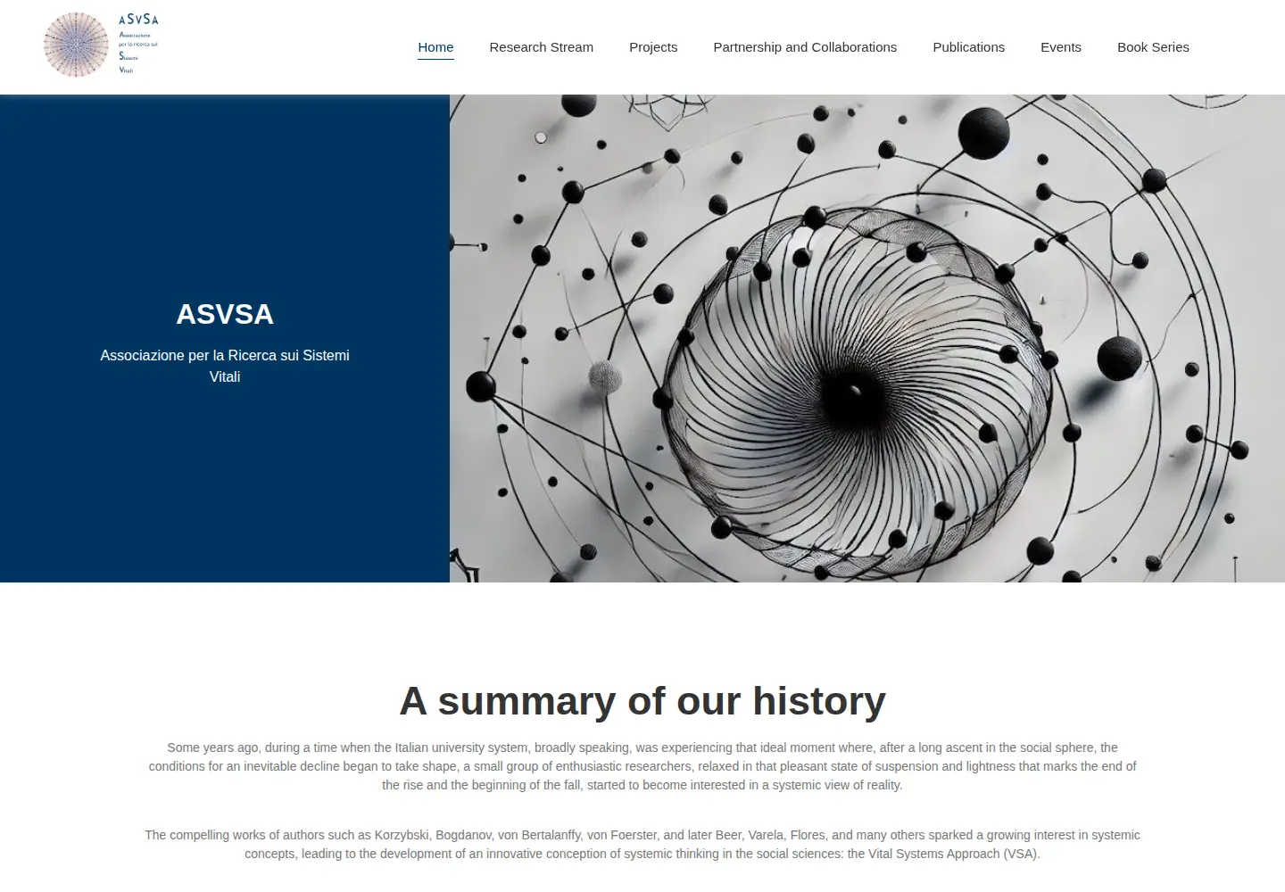 Screenshot of asvsa.org