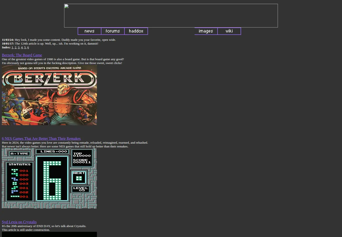 Captured homepage of sydlexia.com in the current scan