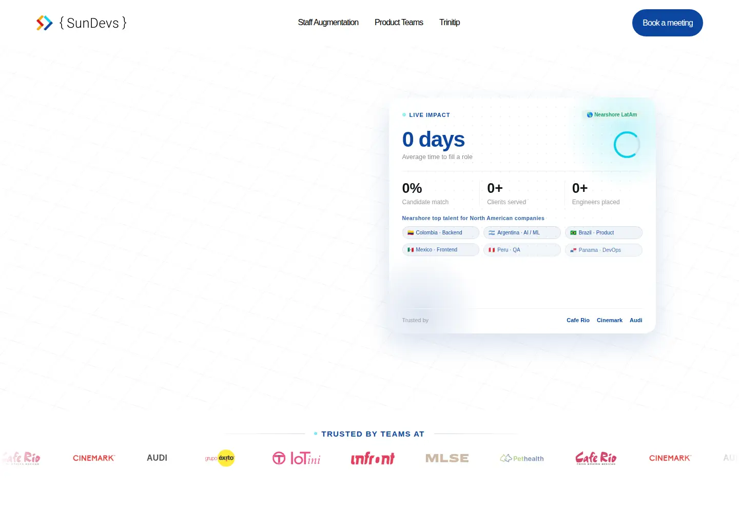 Screenshot of sundevs.com