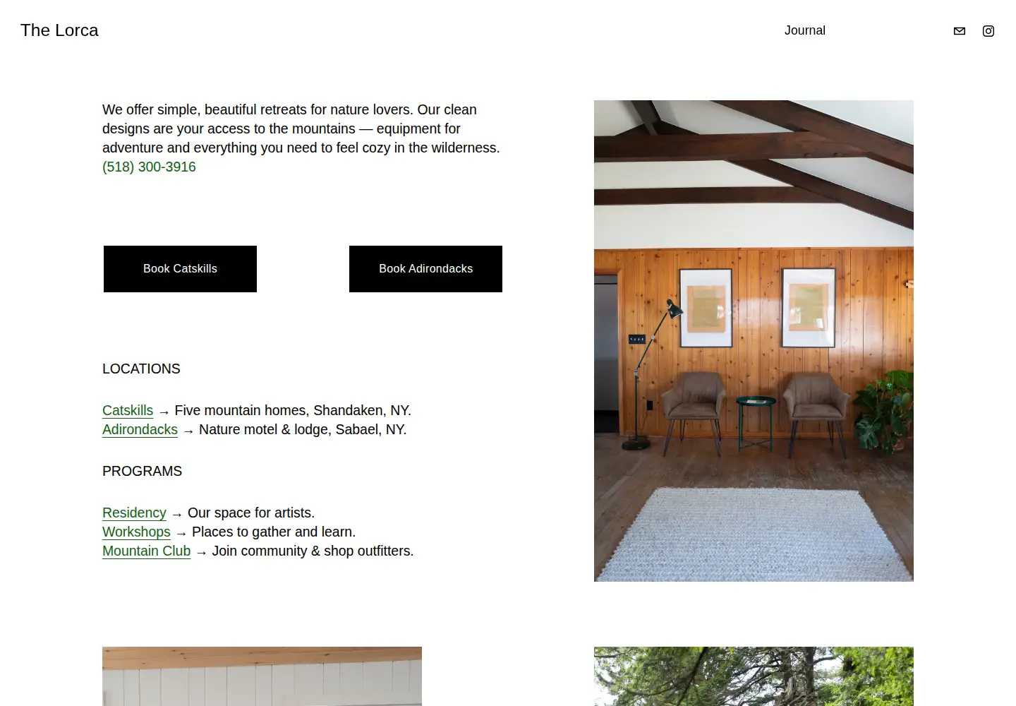 Screenshot of thelorca.com