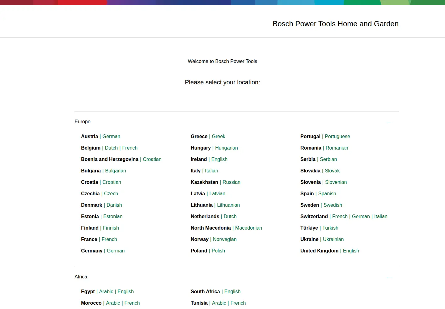 Captured homepage of bosch-do-it.com in the current scan