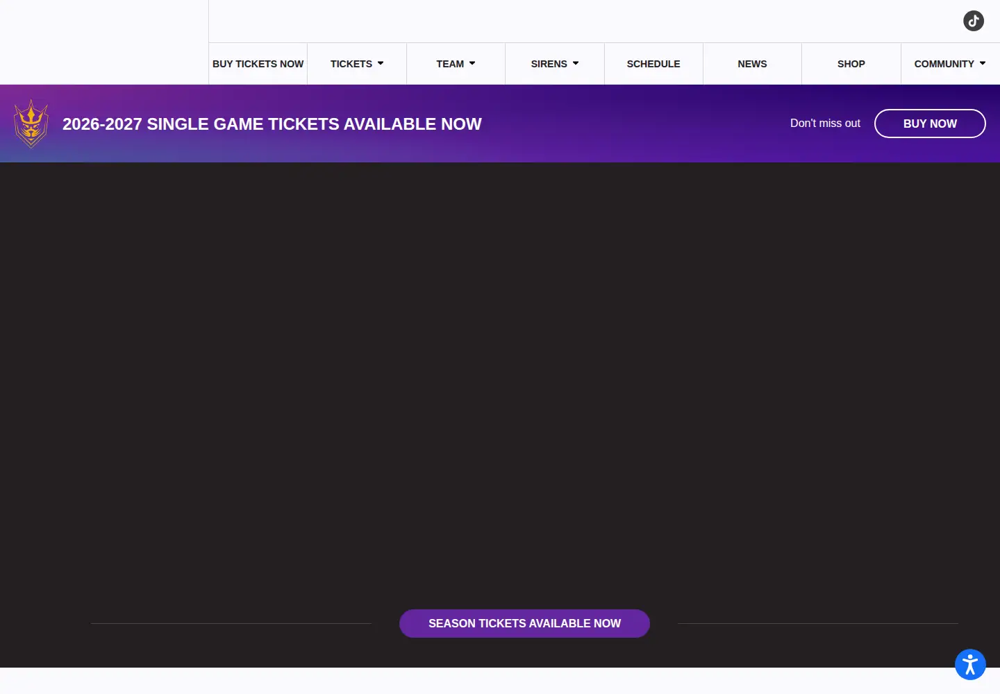 Captured homepage of sealslax.com in the current scan