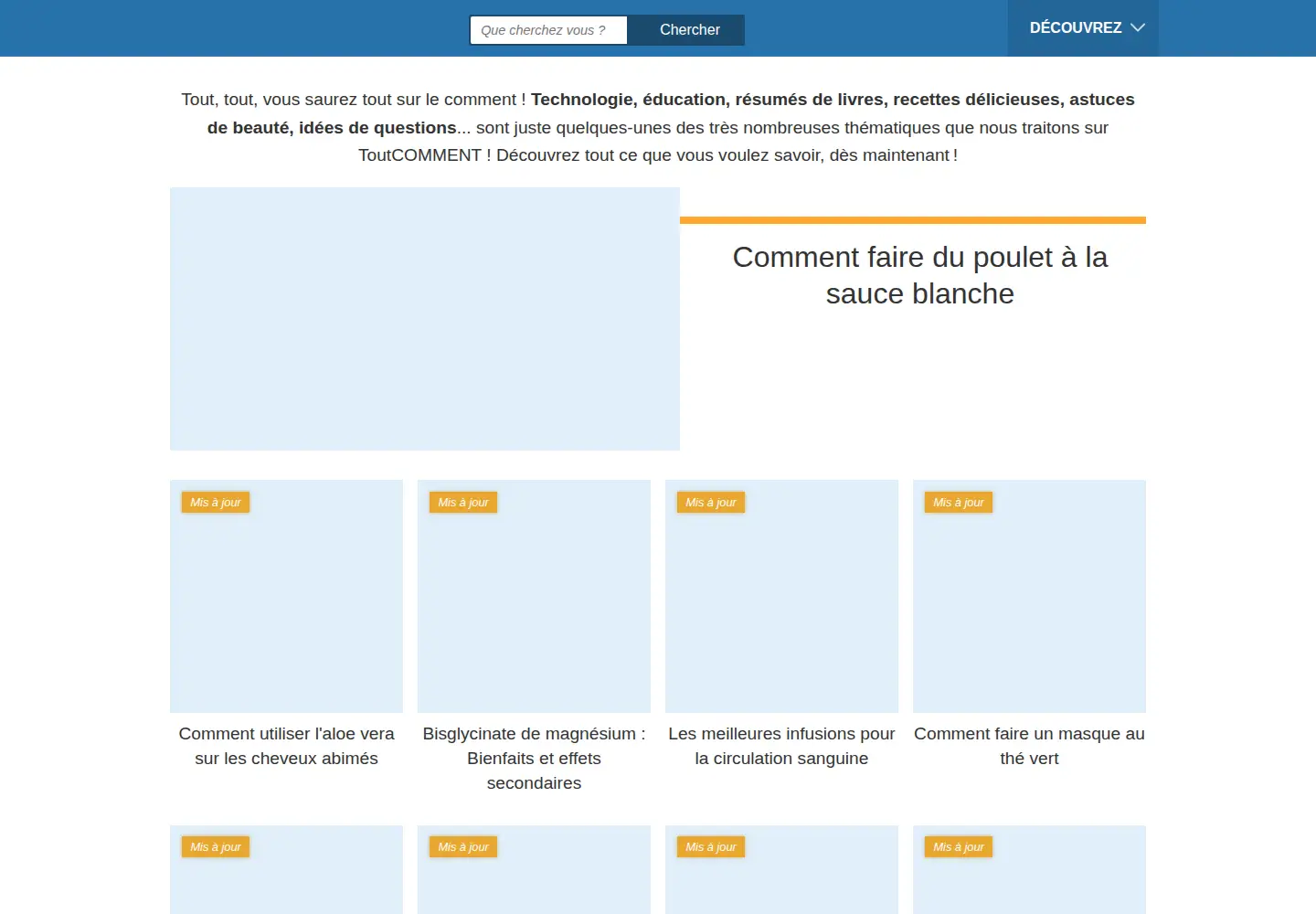 Screenshot of toutcomment.com
