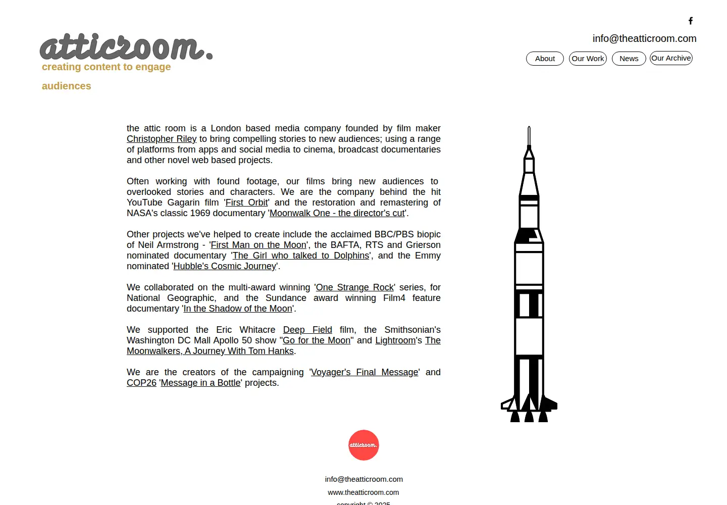 Captured homepage of firstorbit.org in the current scan