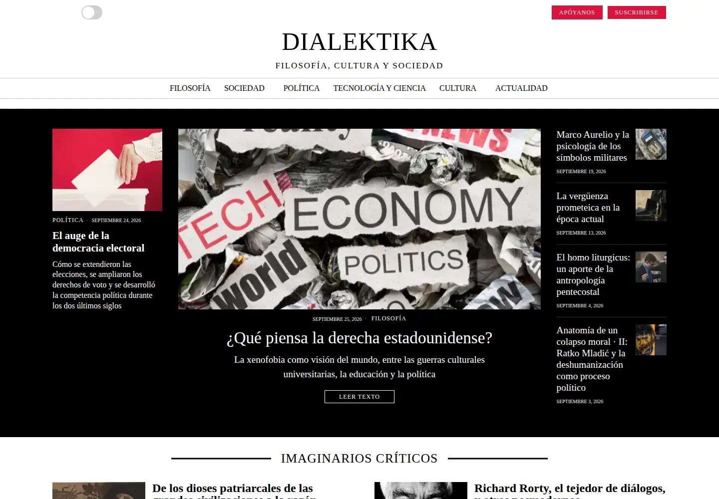 Screenshot of dialektika.org