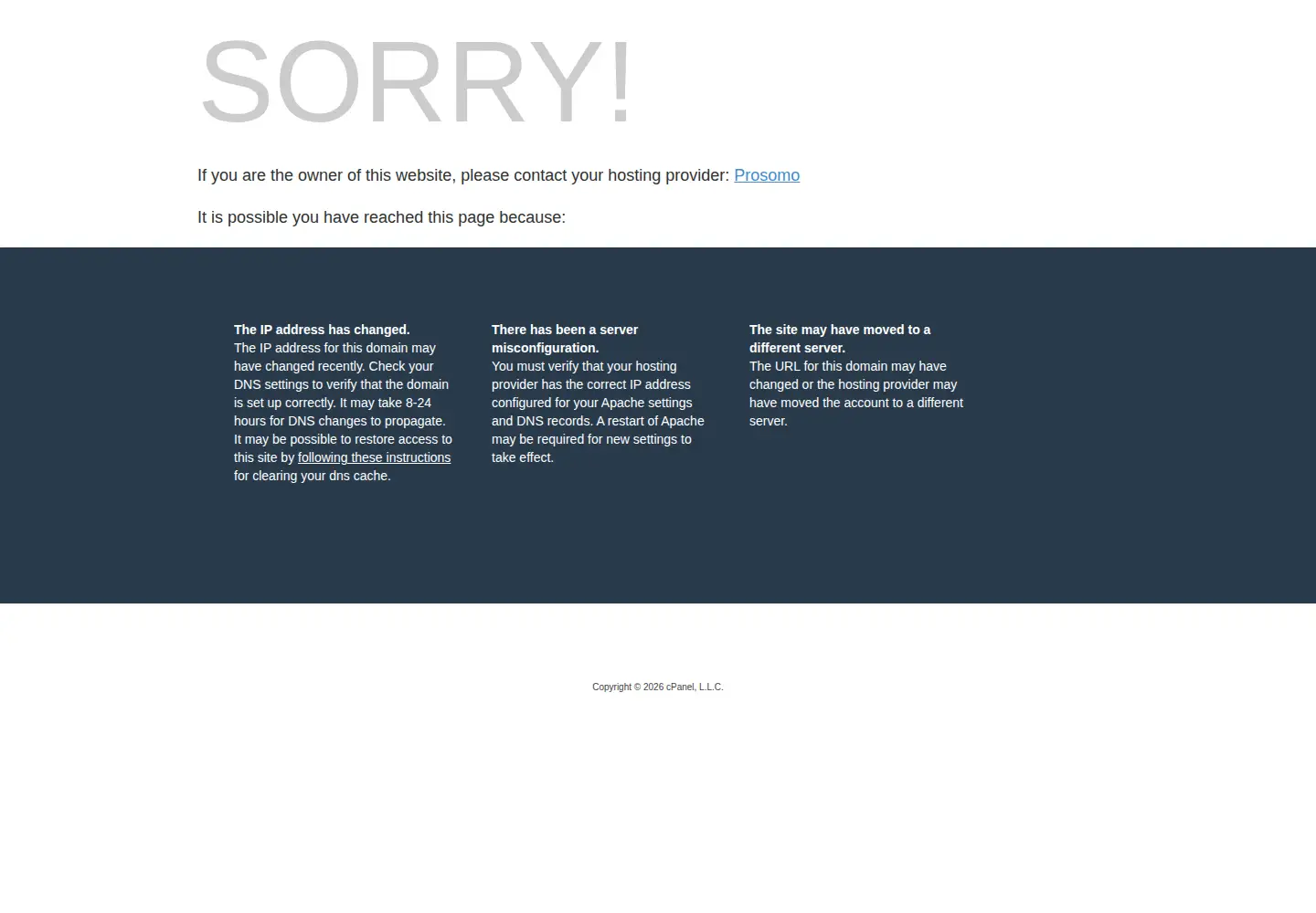 Screenshot of dominicanu.ca
