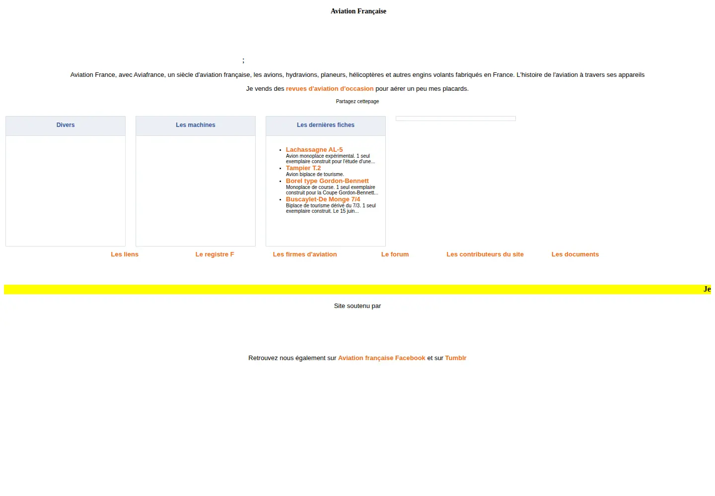 Screenshot of aviafrance.com
