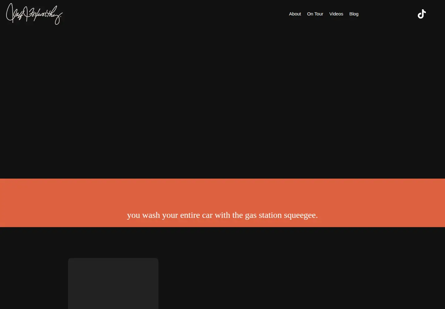 Screenshot of jefffoxworthy.com