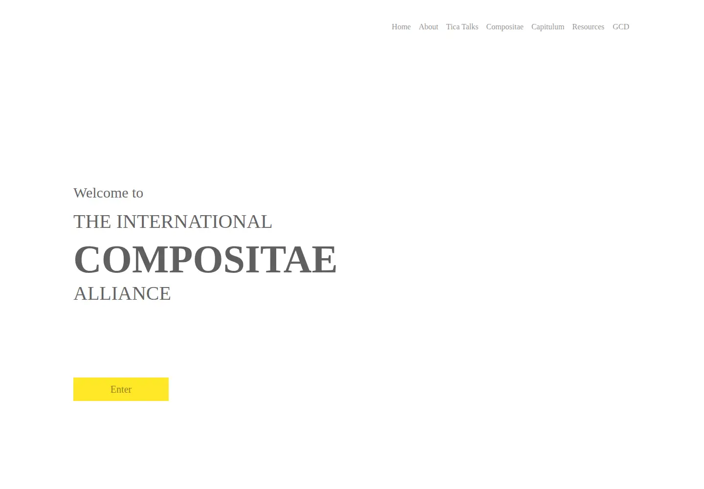 Screenshot of compositae.org