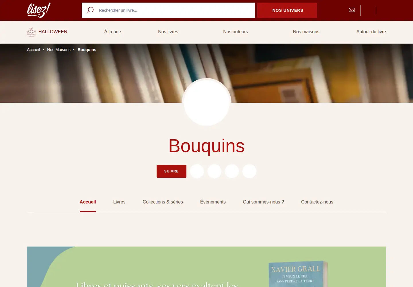 Screenshot of bouquins.tm.fr