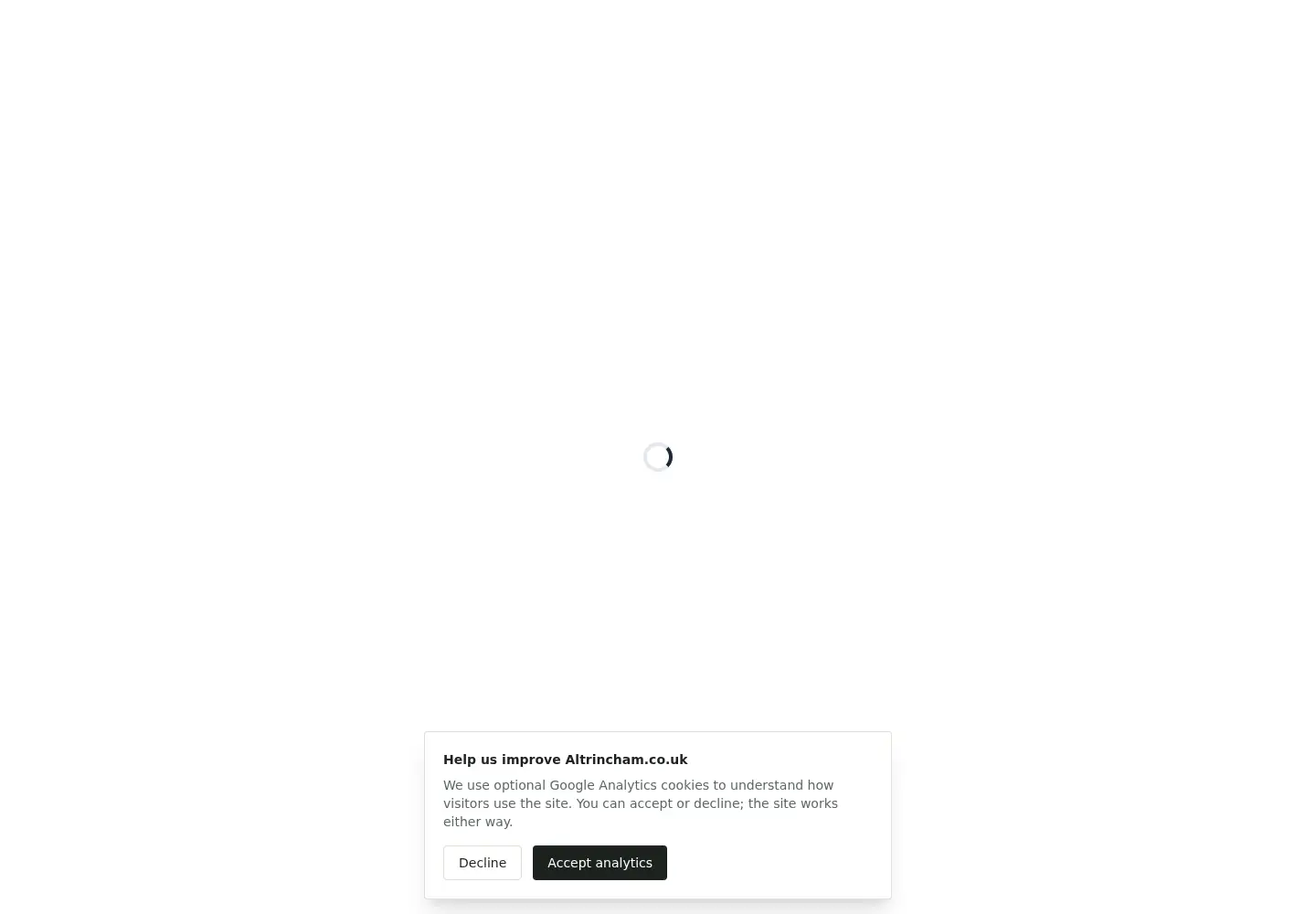 Screenshot of staffslive.co.uk