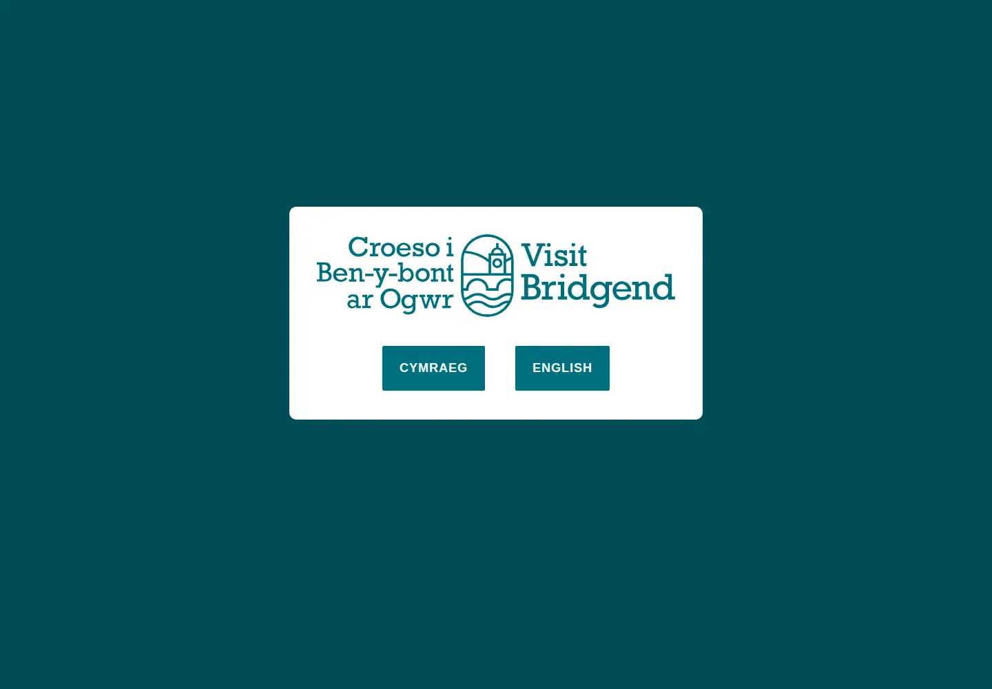 Captured homepage of visitbridgend.co.uk in the current scan