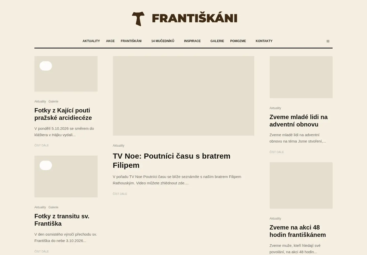 Screenshot of ofm.cz