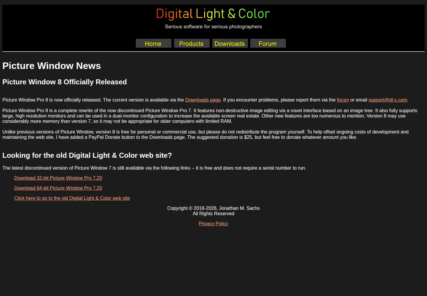 Screenshot of dl-c.com