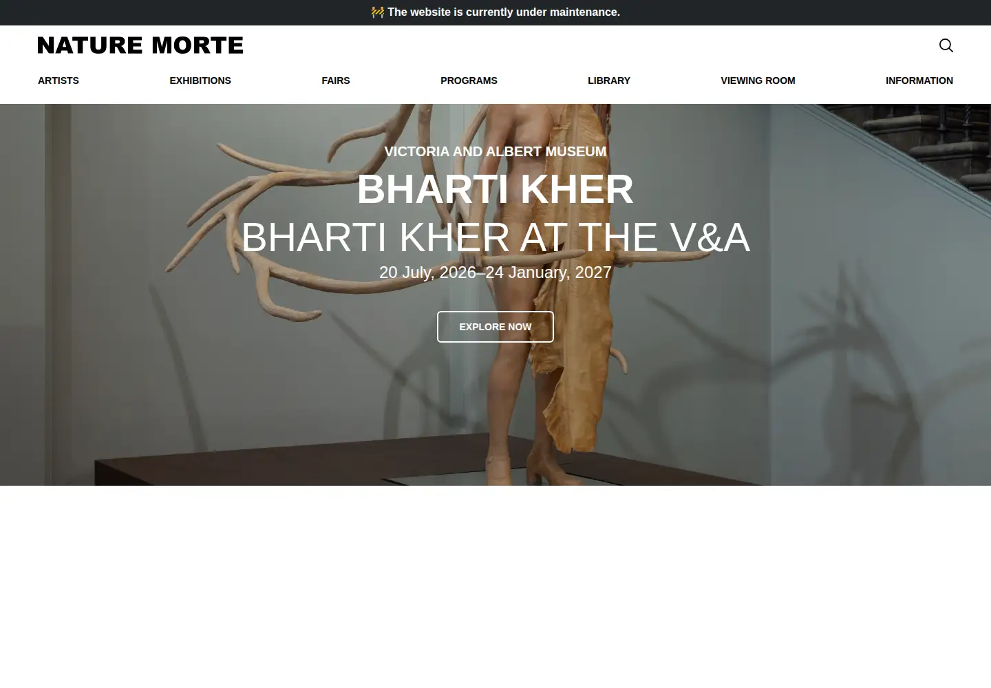 Screenshot of naturemorte.com