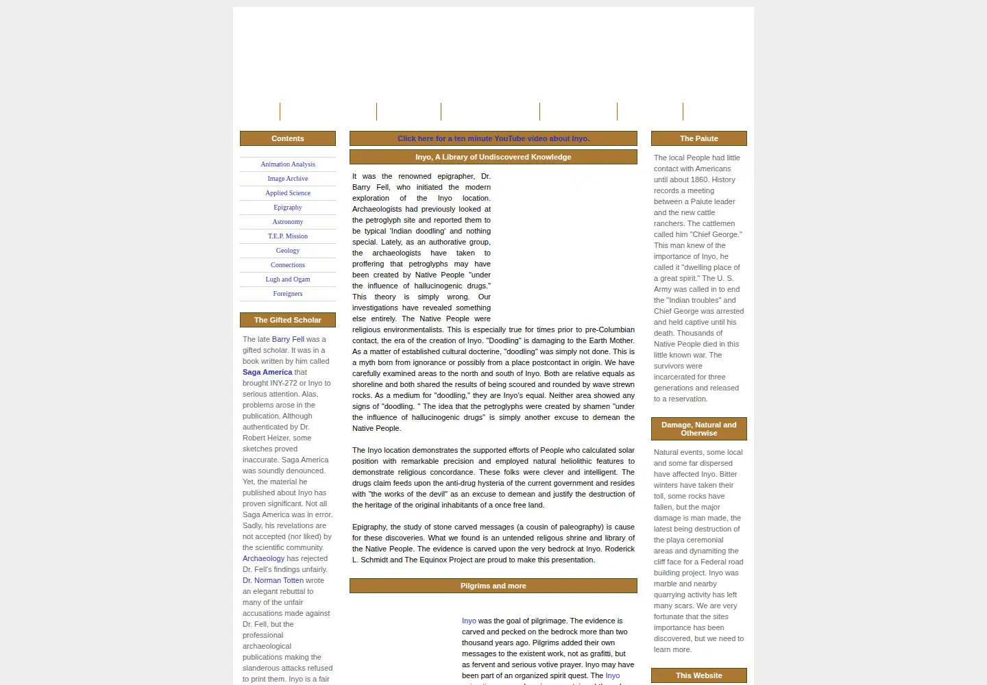 Captured homepage of equinox-project.com in the current scan