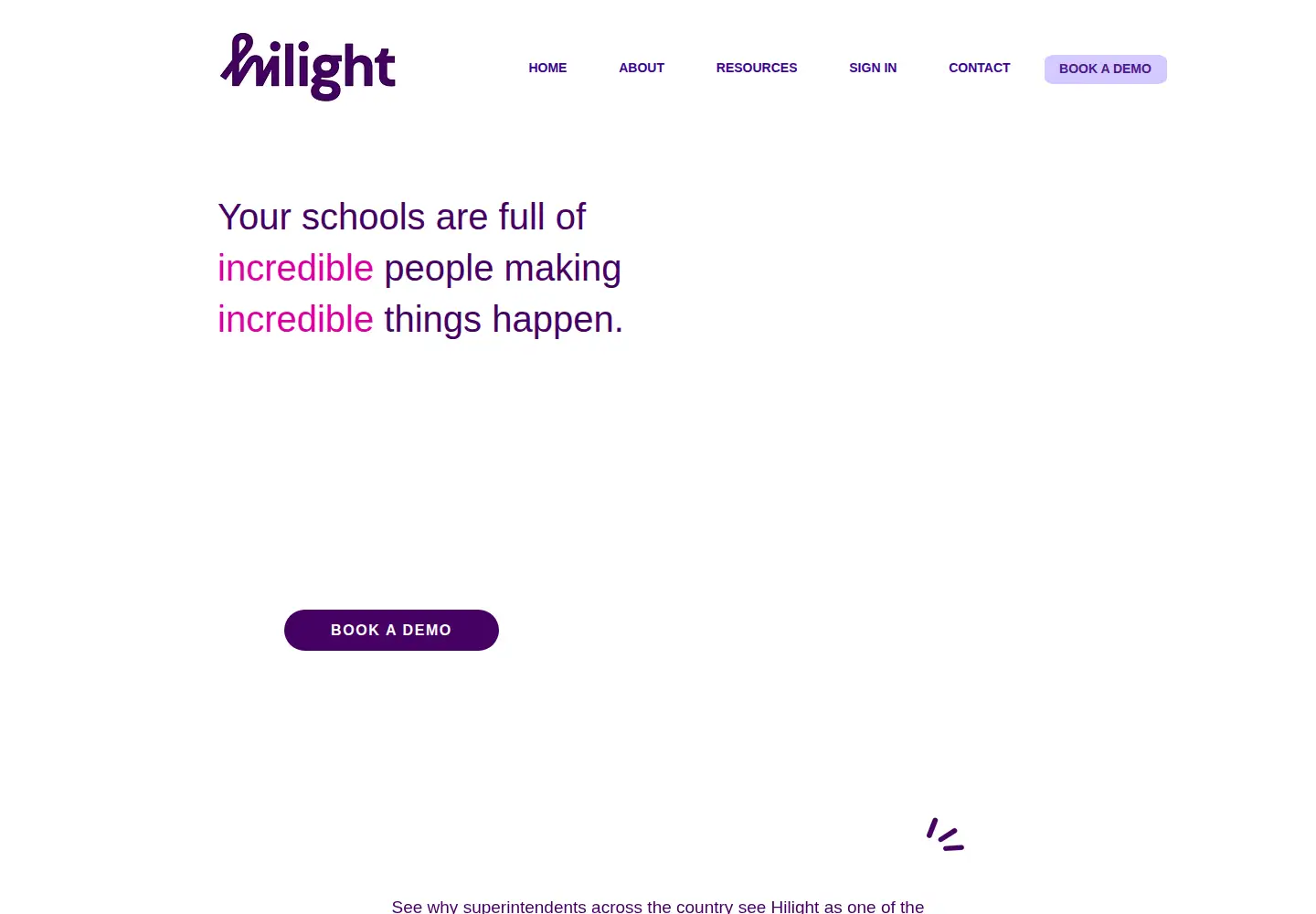 Screenshot of hilightedu.com