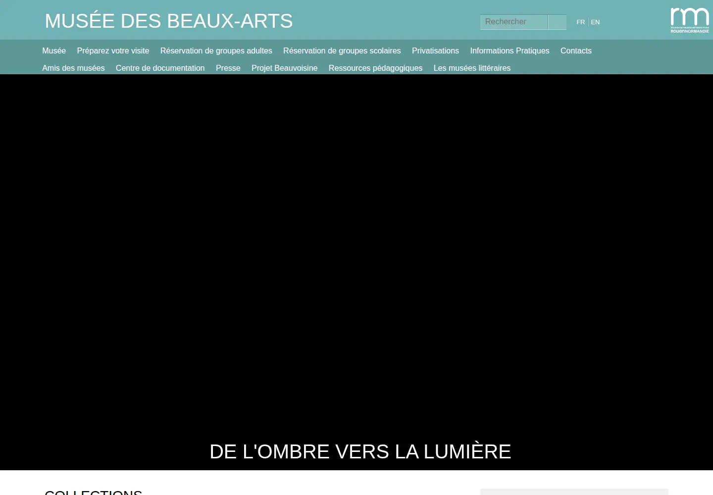 Screenshot of mbarouen.fr