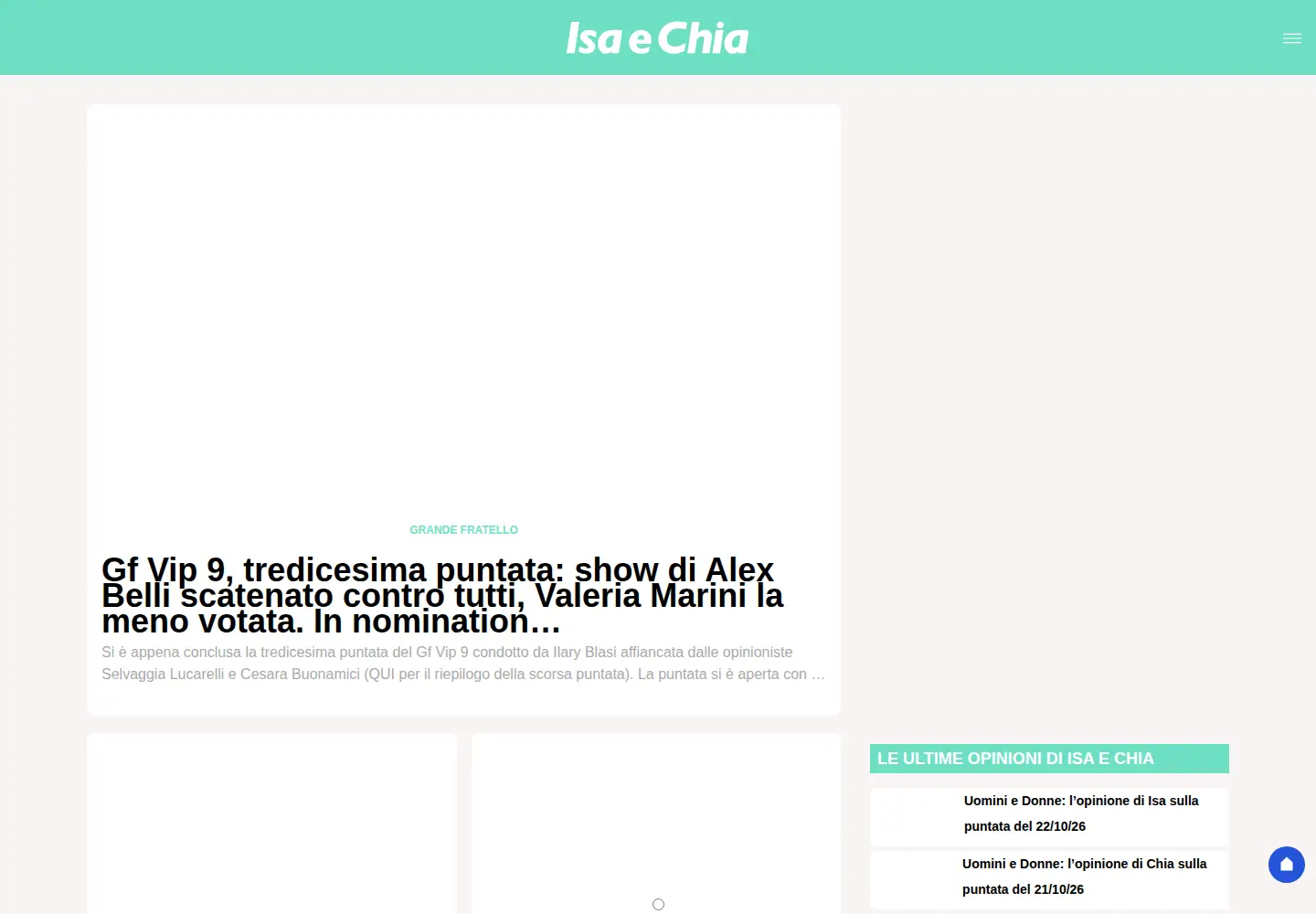 Screenshot of isaechia.it