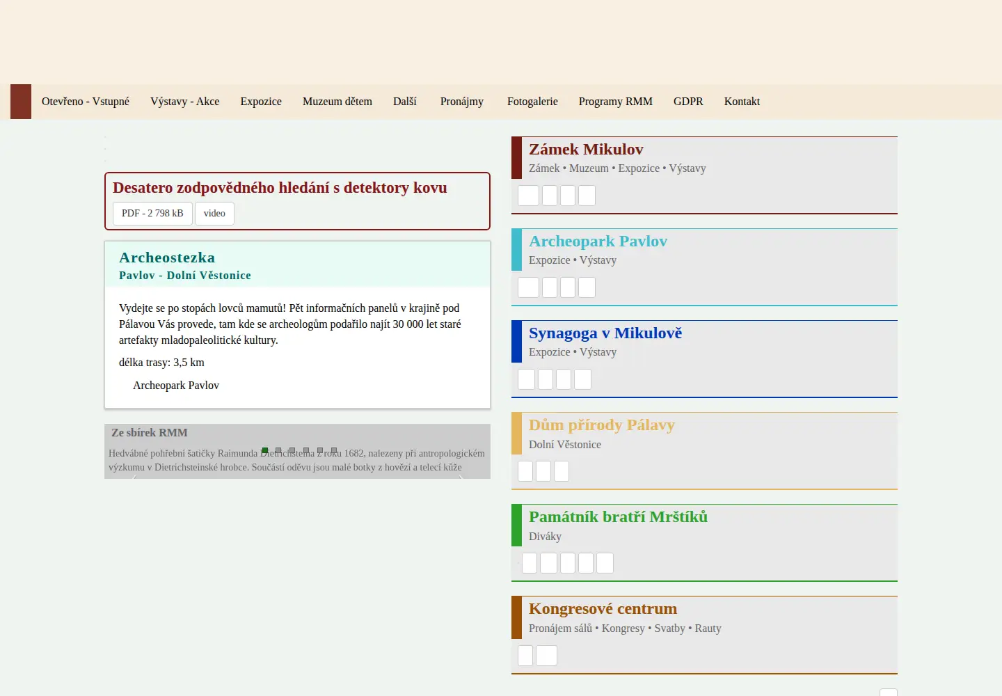 Screenshot of rmm.cz