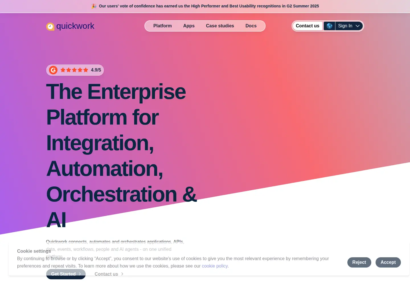 Screenshot of quickwork.co