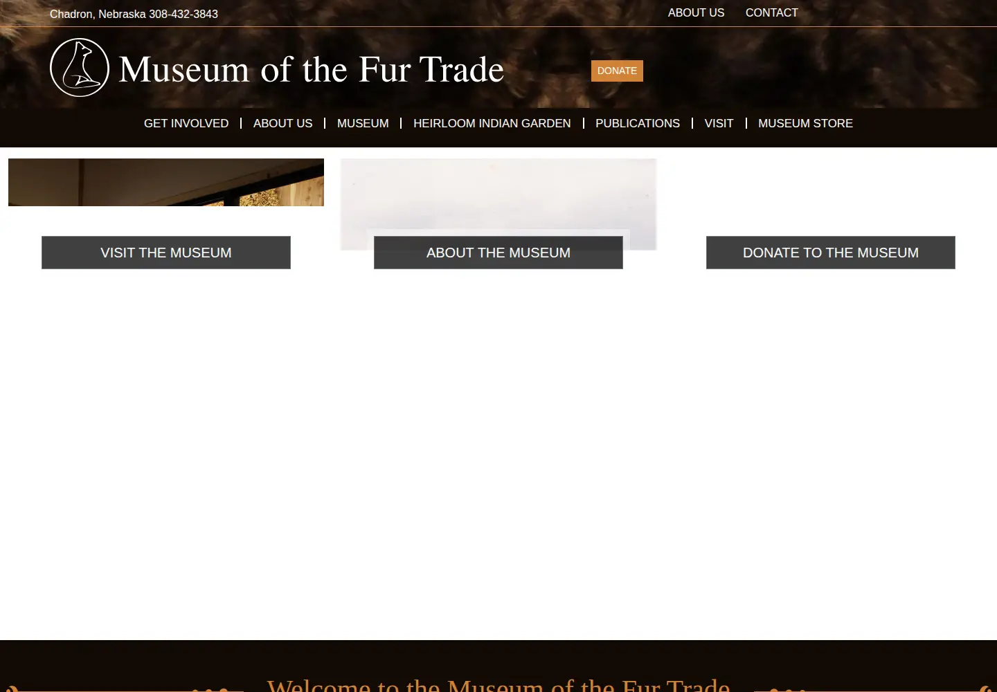 Captured homepage of furtrade.org in the current scan