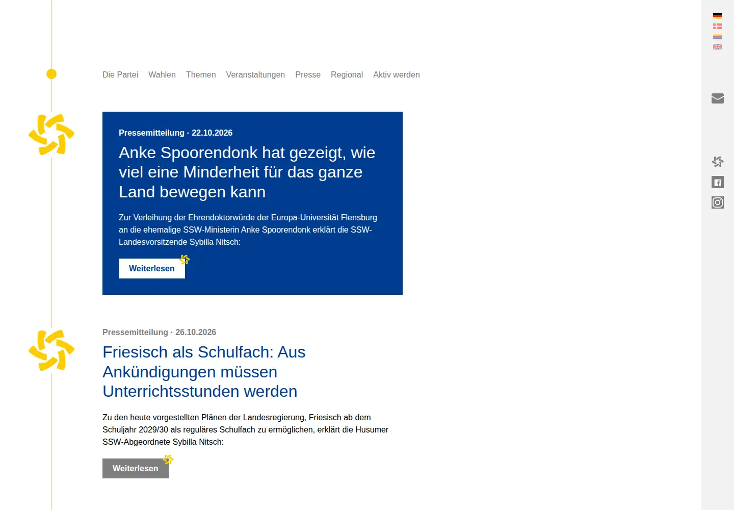 Screenshot of ssw.de