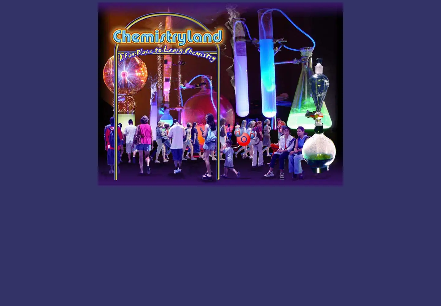Screenshot of chemistryland.com