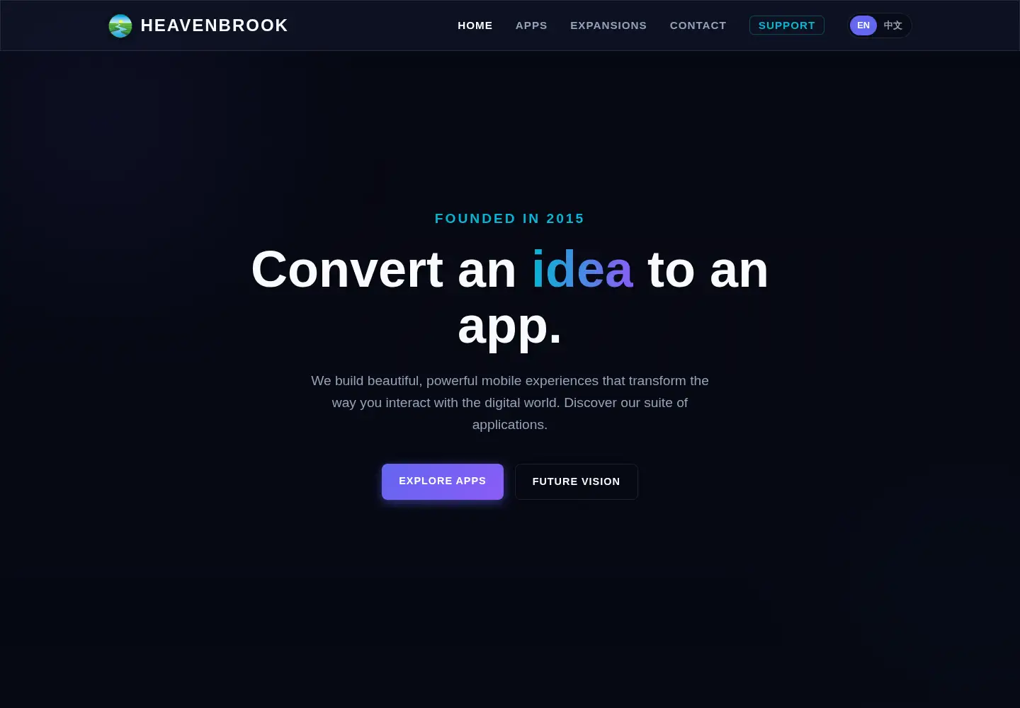 Screenshot of heavenbrook.com