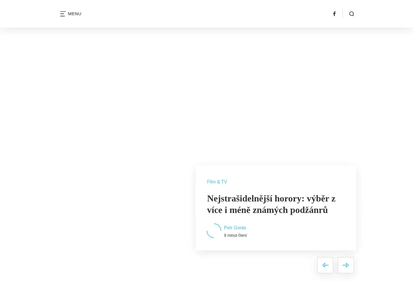 Screenshot of topzine.cz