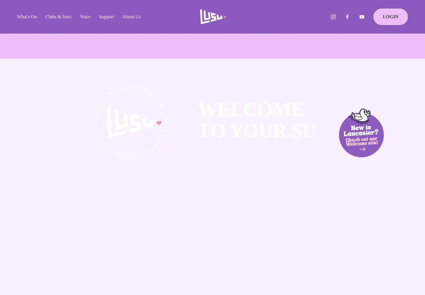 Screenshot of lusu.co.uk
