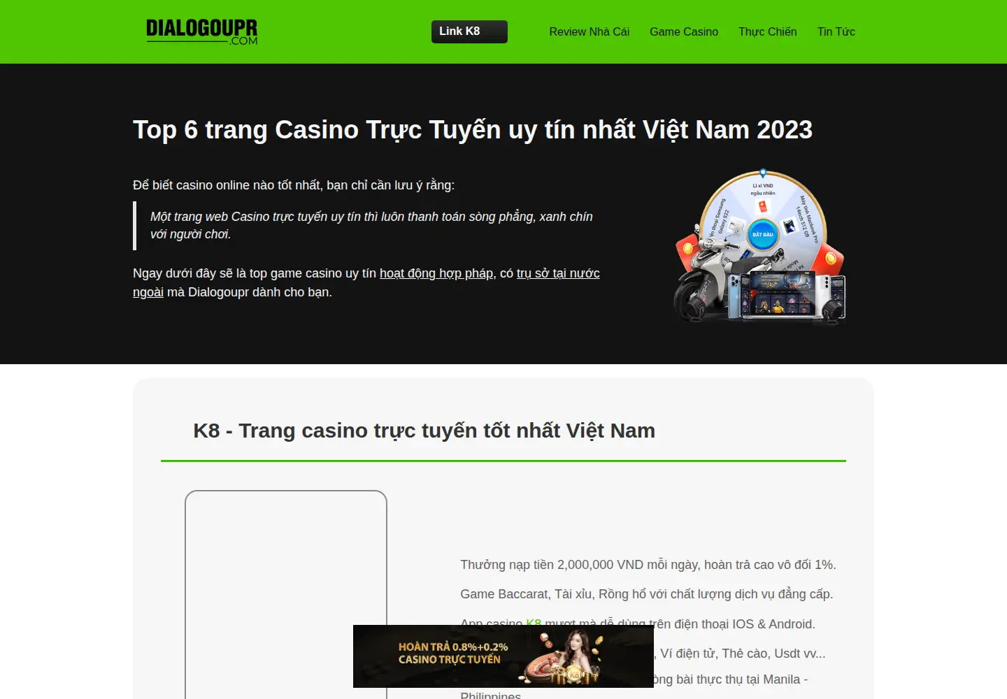 Screenshot of dialogoupr.com