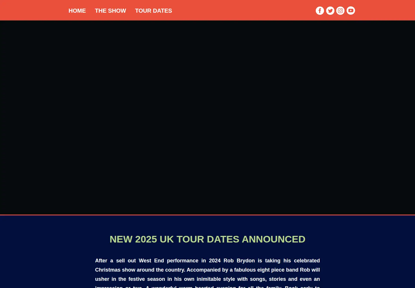 Screenshot of robbrydon.com