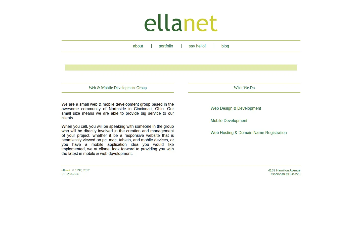 Screenshot of ella.net