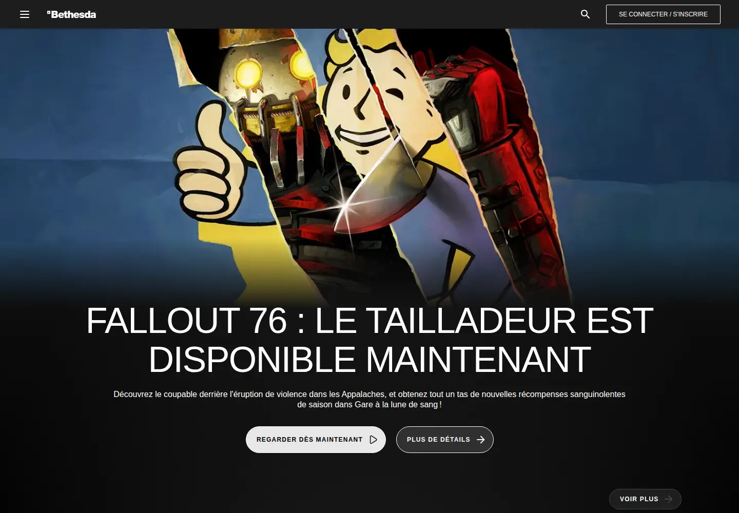 Screenshot of bethesda.net