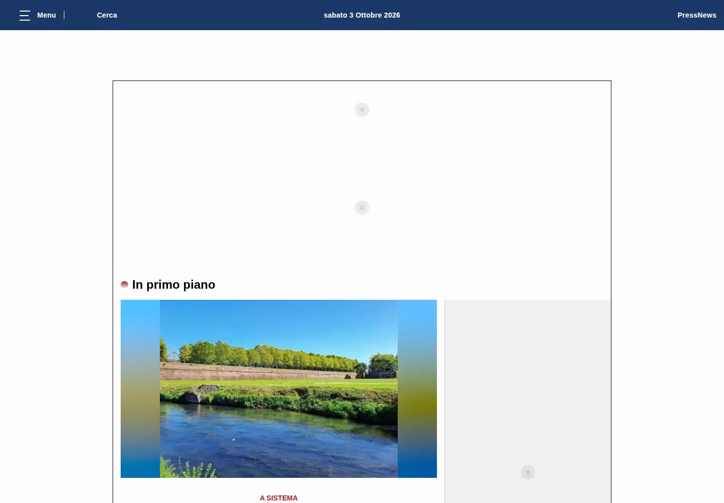 Screenshot of luccaindiretta.it