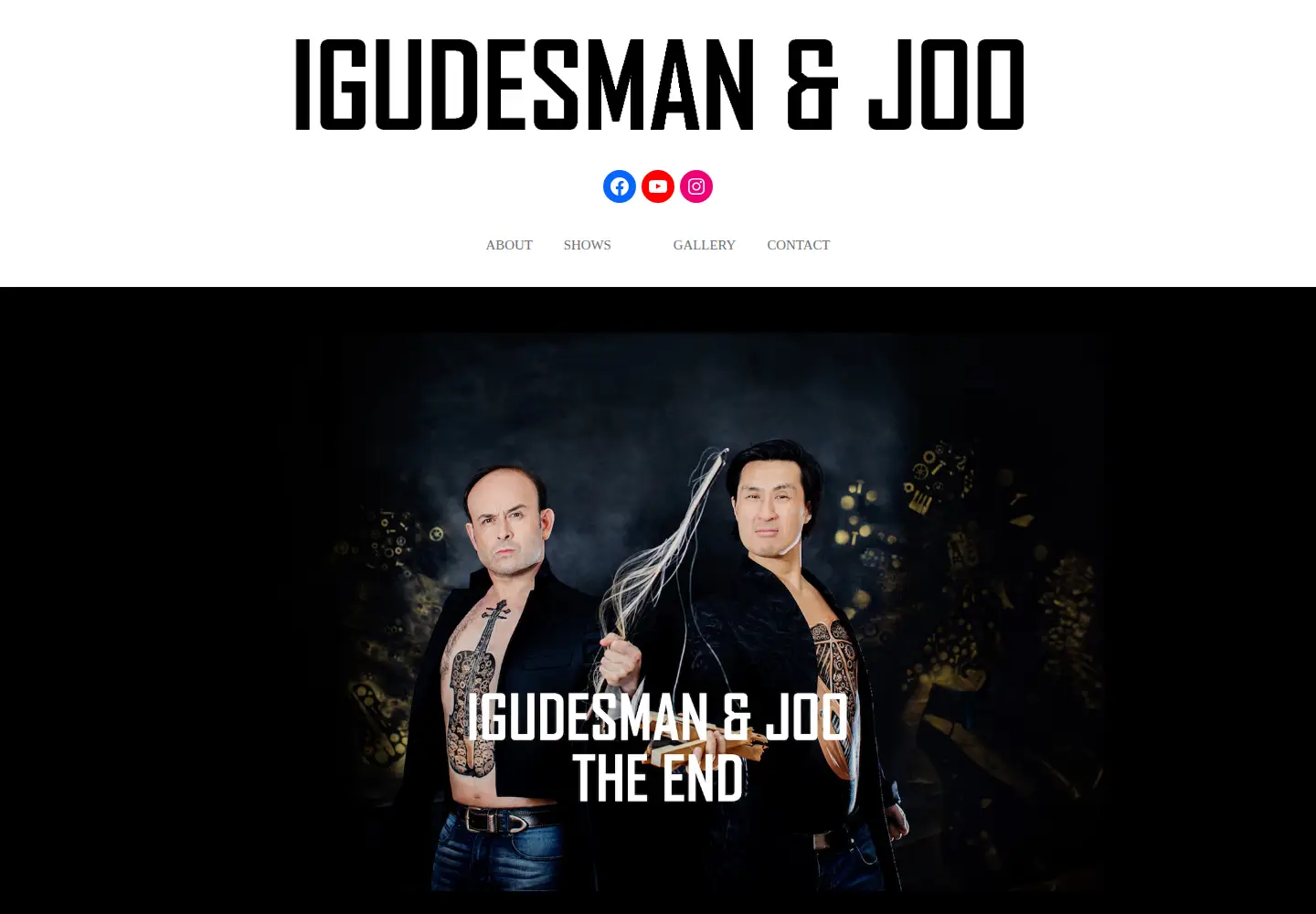 Captured homepage of igudesmanandjoo.com in the current scan