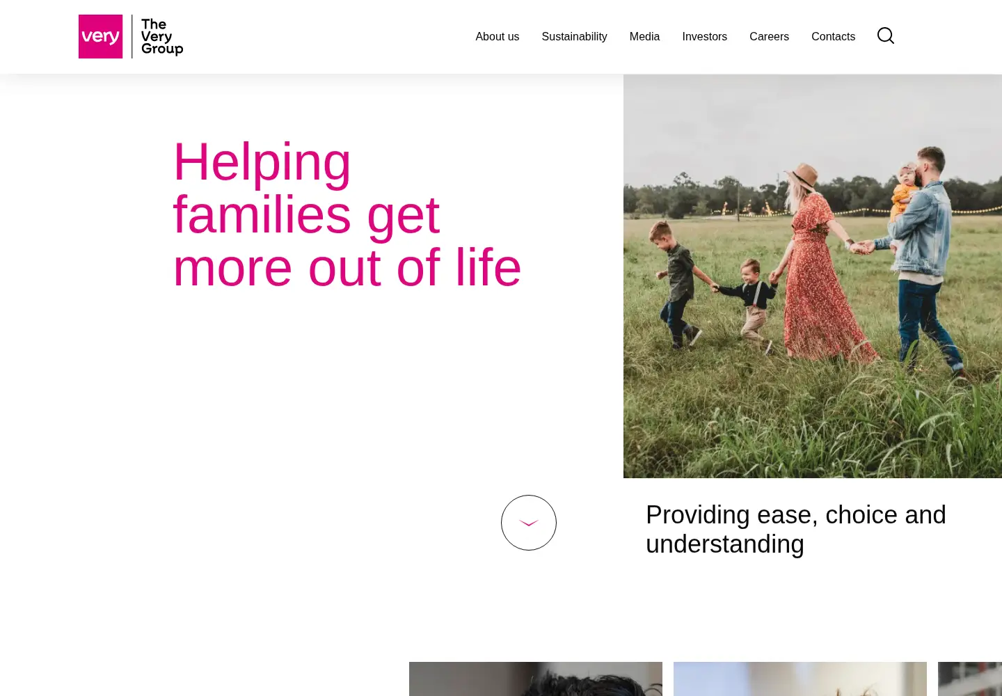 Screenshot of theverygroup.com