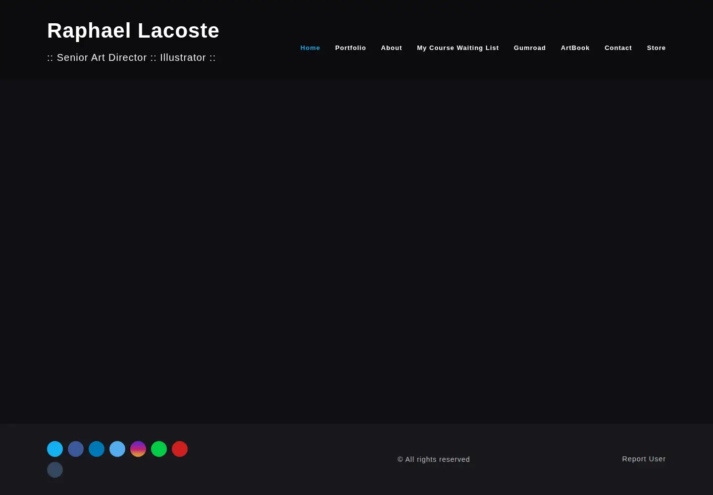 Screenshot of raphael-lacoste.com