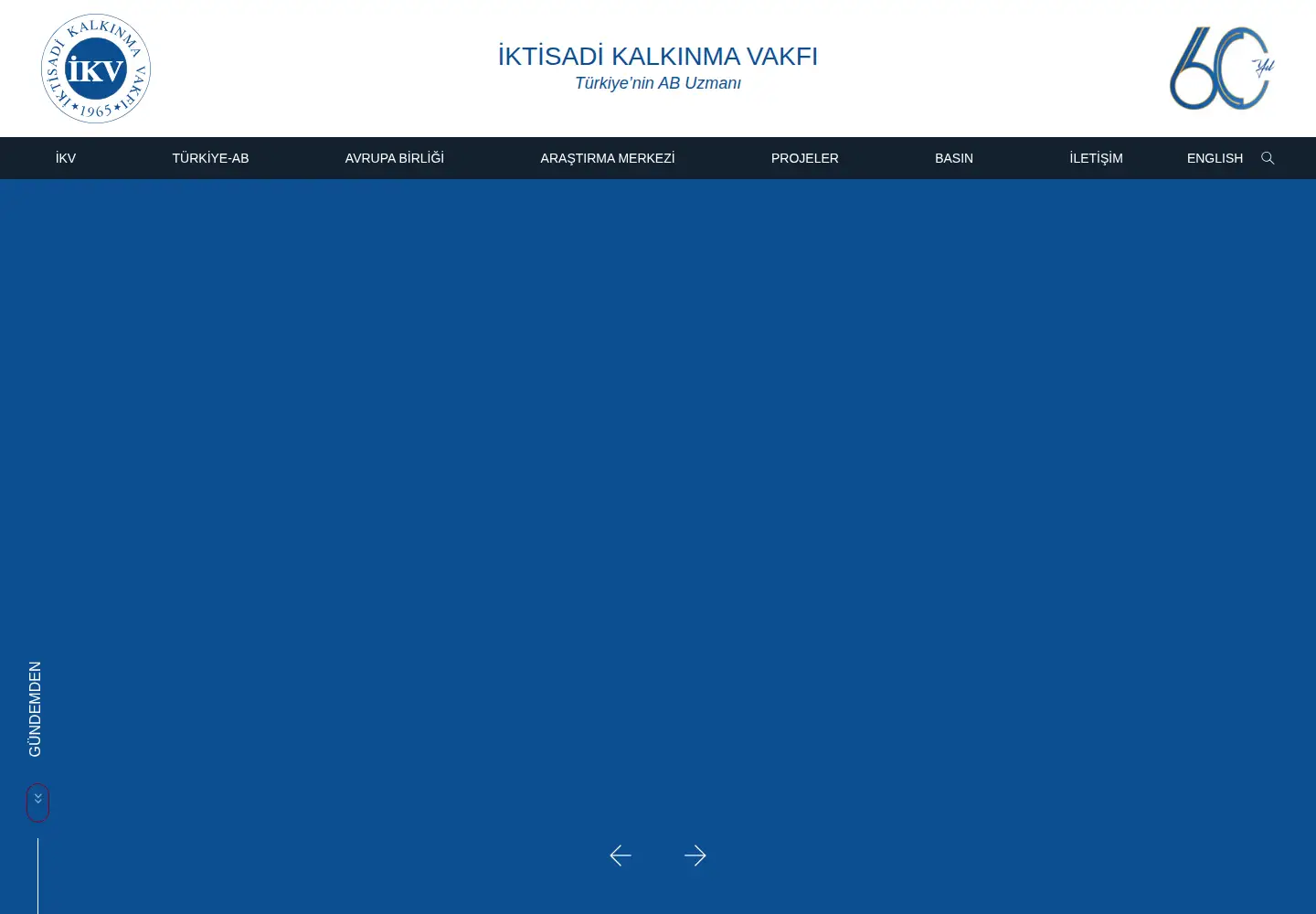 Screenshot of ikv.org.tr