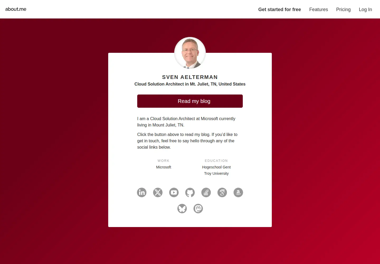 Screenshot of aelterman.com