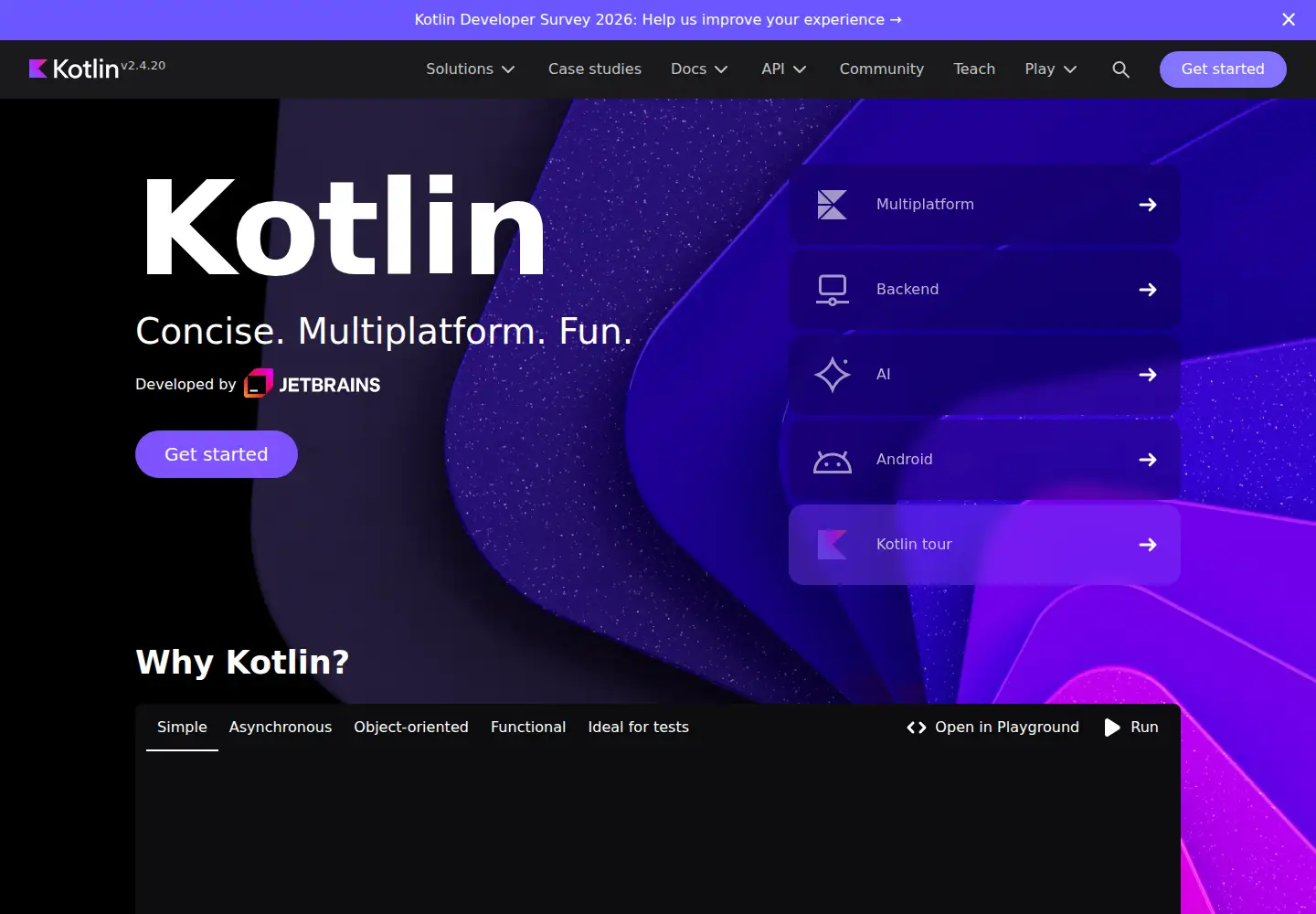 Screenshot of kotl.in