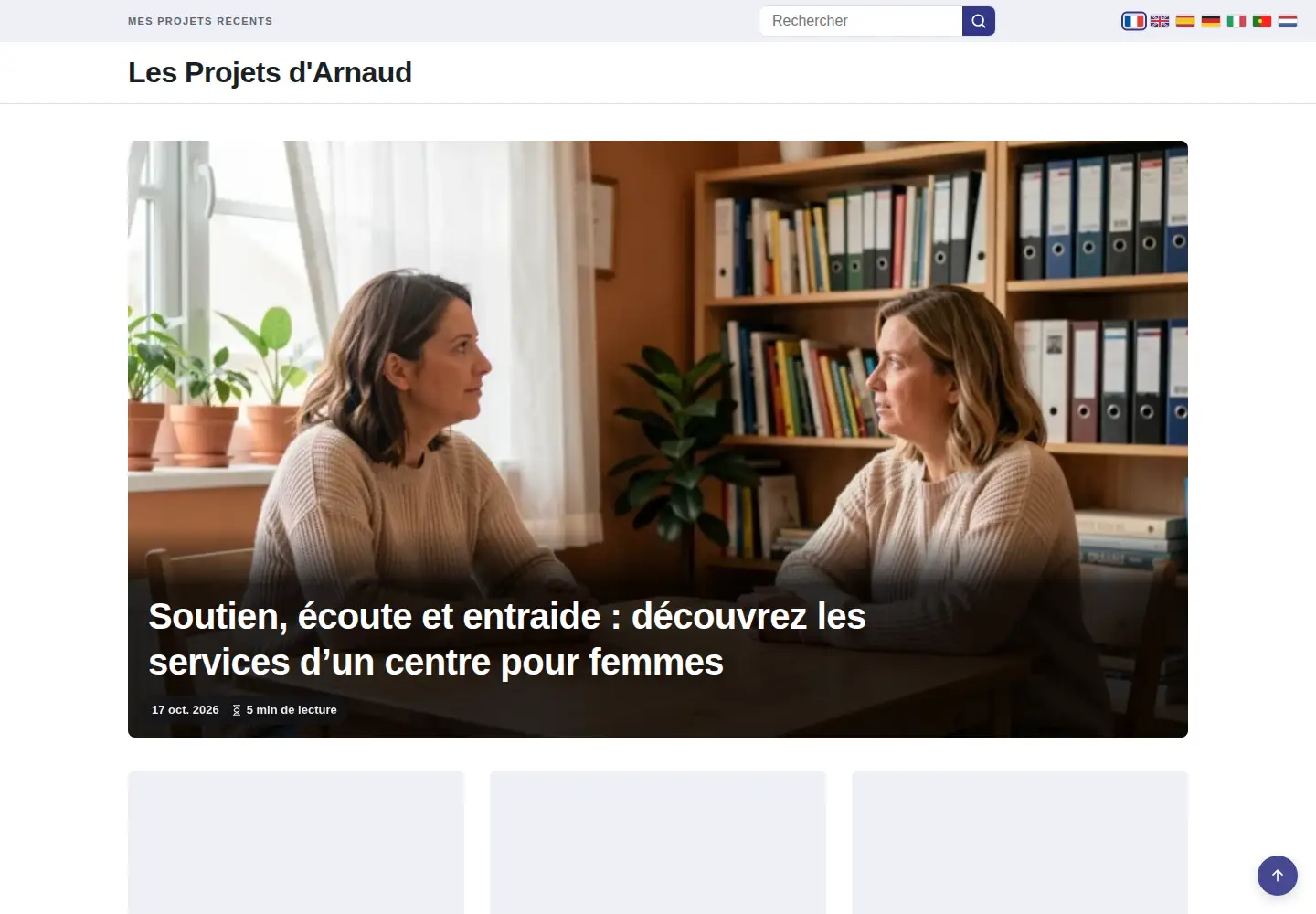 Screenshot of arnaudmontebourg2012.fr