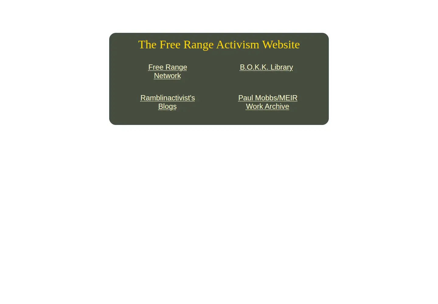 Screenshot of fraw.org.uk
