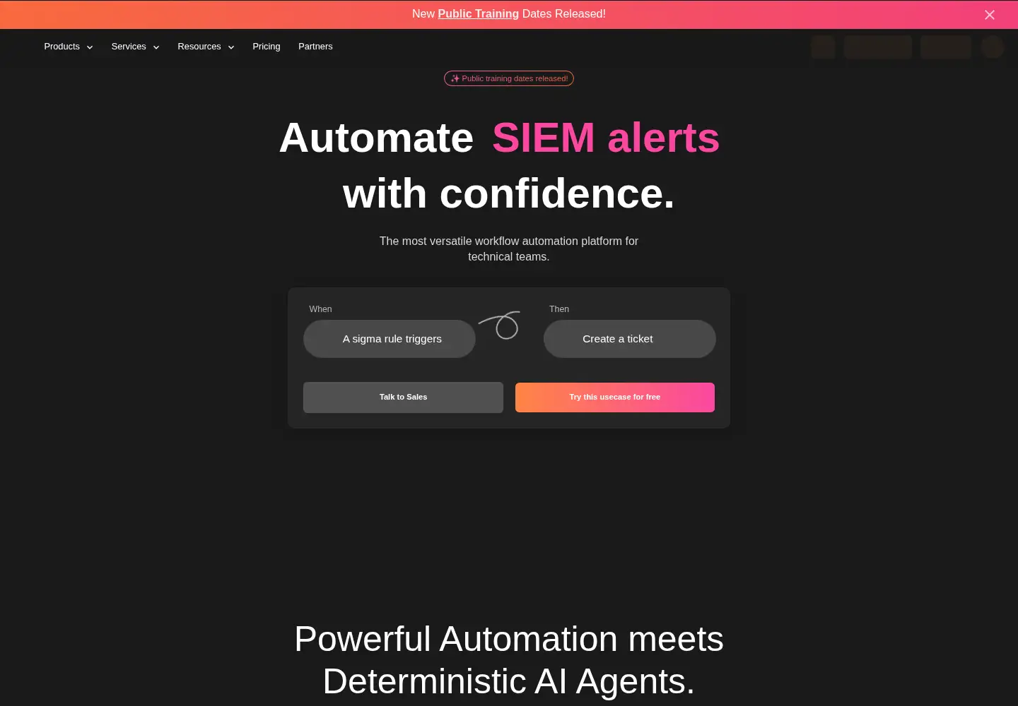Captured homepage of shuffler.io in the current scan