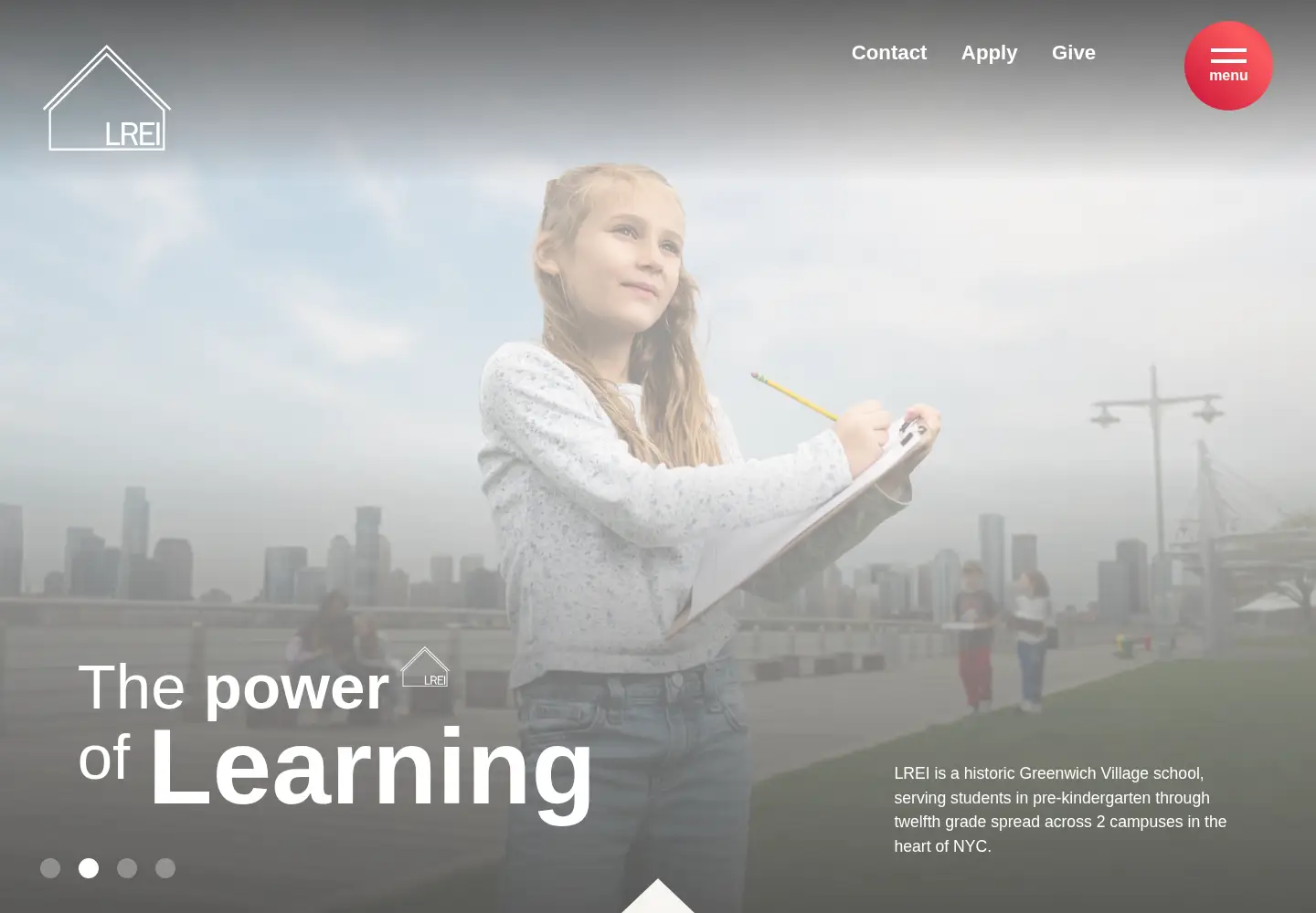 Screenshot of lrei.org